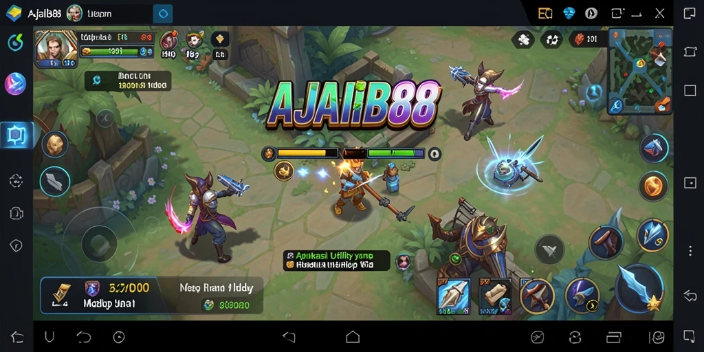 Screenshot utama AJAIB88 yang menampilkan antarmuka pengguna yang intuitif.