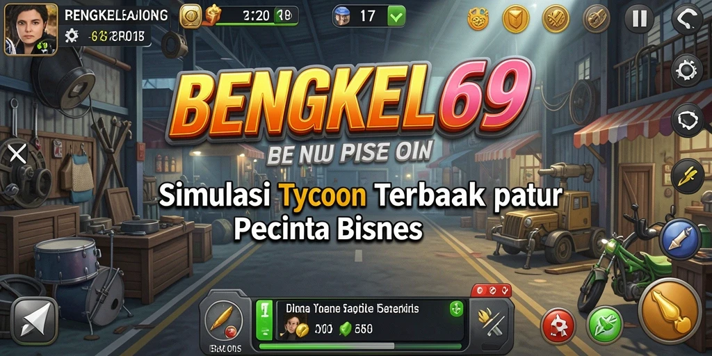 Tampilan menarik dari gameplay Tycoon yang seru dan interaktif.