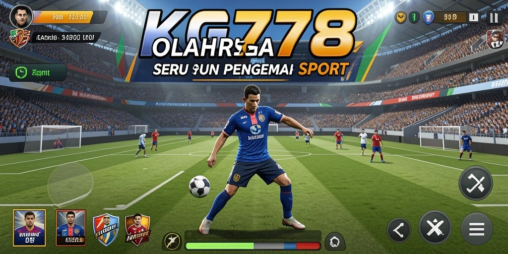 Tangkapan layar utama dari game olahraga yang menarik dan kompetitif.