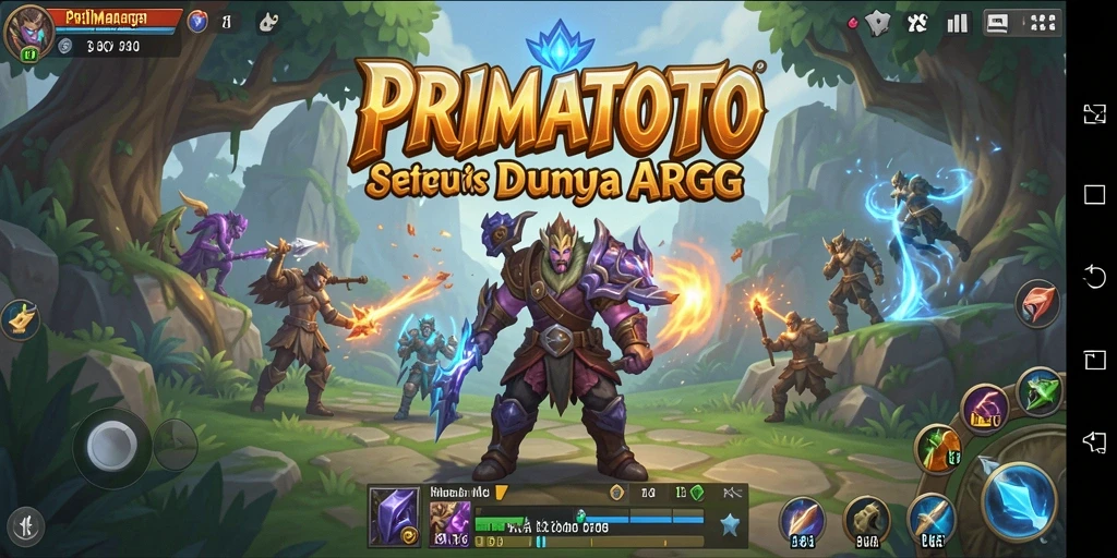 Tampilan gameplay seru dari PRIMATOTO dalam pertarungan ARPG.