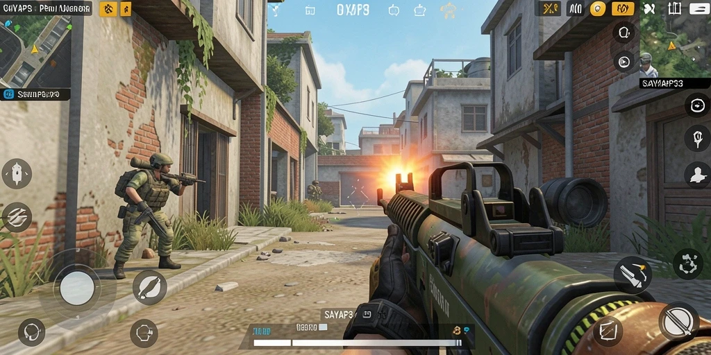 Tangkap momen menegangkan dalam pertempuran FPS di SAYAP33.